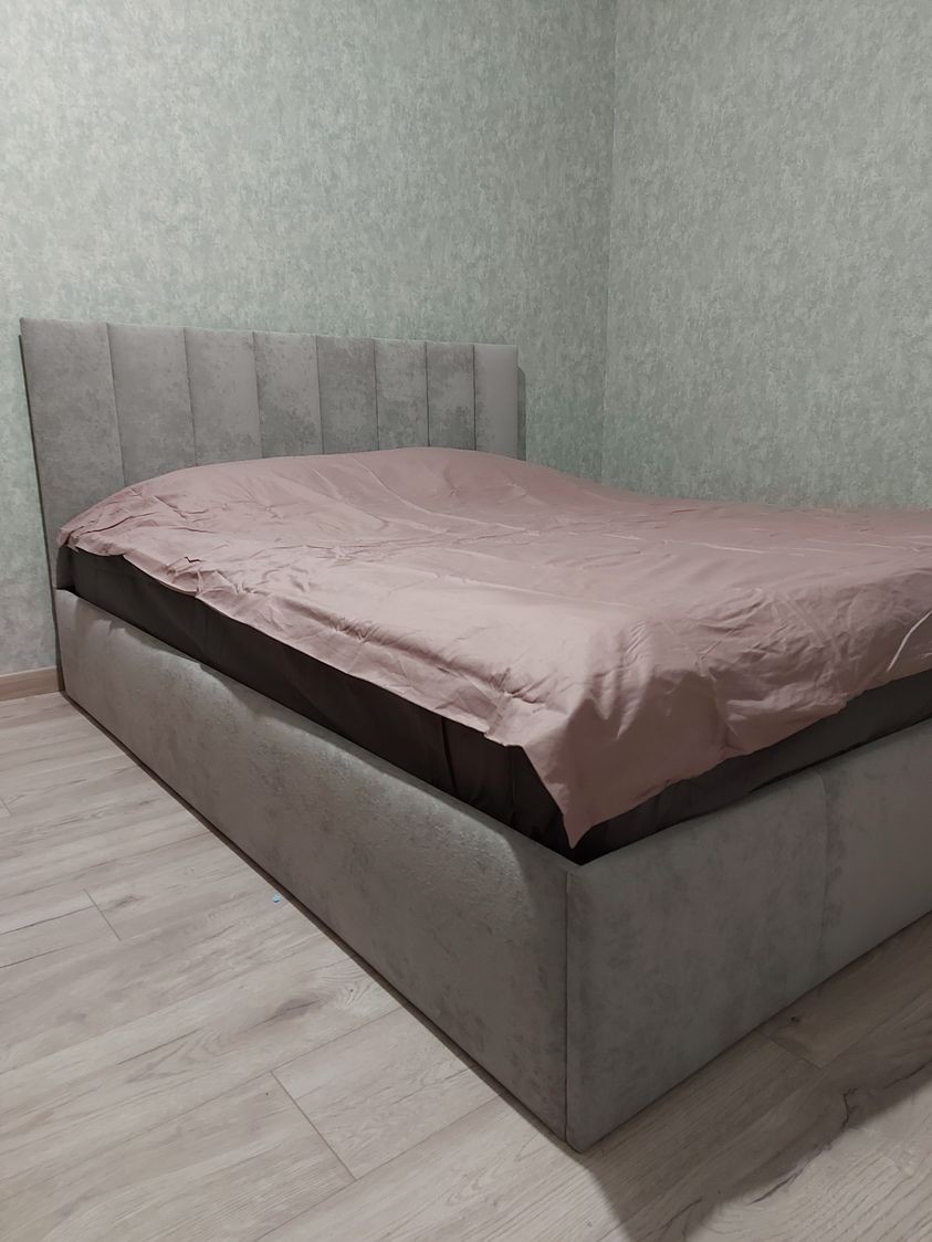 Мягкая кровать Лайн Эко